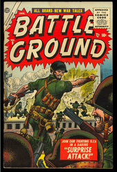 Battle Ground #9 (1954 - 1957) Comic Book Value
