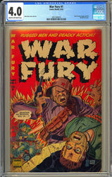 War Fury #1 (1952 - 1953) Comic Book Value