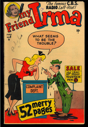 My Friend Irma #9 (1950 - 1955) Comic Book Value