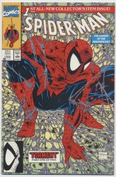 Spider-Man #1 Green cover, no UPC, unbagged (1990 - 1998) Comic Book Value