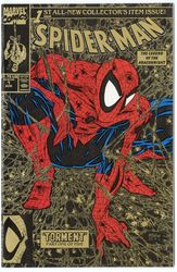 Spider-Man #1 Gold Edition, 2nd print, no UPC, unbagged (1990 - 1998) Comic Book Value