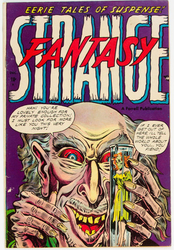 Strange Fantasy #9 (with Black Cat interior) (1952 - 1954) Comic Book Value