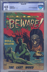 Beware #10 (1952 - 1952) Comic Book Value