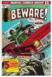 Beware #2 (1973 - 1974) Comic Book Value