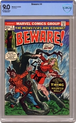 Beware #4 (1973 - 1974) Comic Book Value