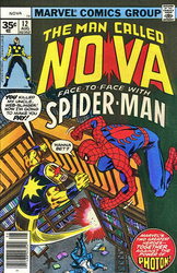Nova #12 35 Cent Variant (1976 - 1979) Comic Book Value
