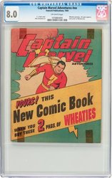 Captain Marvel Adventures #nn (Wheaties Giveaway) (1945 - 1945) Comic Book Value