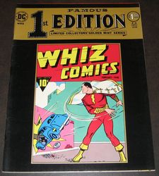 Famous First Edition #F-4 Whiz Comics #2 (#1) (1974 - 1979) Comic Book Value