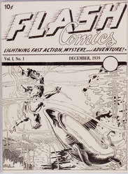 Flash Comics Ashcan #1 (1939 - 1939) Comic Book Value