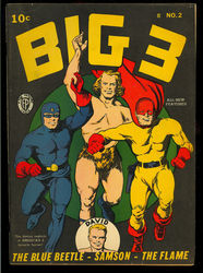 Big-3 #2 (1940 - 1942) Comic Book Value