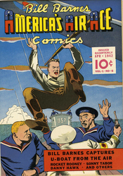 Bill Barnes Comics #6 (1940 - 1943) Comic Book Value