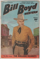 Bill Boyd Western #1 (1950 - 1952) Comic Book Value