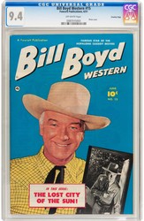 Bill Boyd Western #15 (1950 - 1952) Comic Book Value