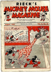 Mickey Mouse Magazine #V2 #10 (1933 - 1935) Comic Book Value