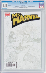 Ms. Marvel #1 Turner Sketch Variant (2006 - 2010) Comic Book Value