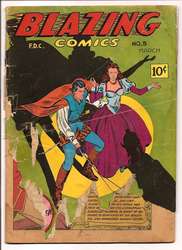 Blazing Comics #5 Adventure Comics 114 interior (1944 - 1945) Comic Book Value