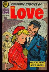 Romance Stories of True Love #51 (1957 - 1958) Comic Book Value