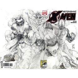 Astonishing X-Men #25 San Diego Comic Con Sketch Variant (2004 - 2013) Comic Book Value