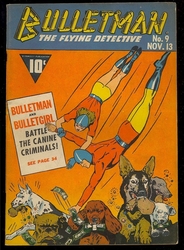 Bulletman #9 (1941 - 1946) Comic Book Value
