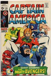 Captain America #116 (1968 - 1996) Comic Book Value