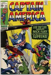 Captain America #123 (1968 - 1996) Comic Book Value