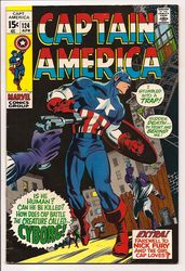 Captain America #124 (1968 - 1996) Comic Book Value