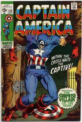 Captain America #125 (1968 - 1996) Comic Book Value
