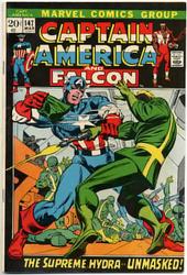 Captain America #147 (1968 - 1996) Comic Book Value