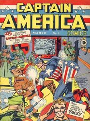 6. Captain America Comics 1