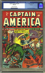 Captain America Comics #6 (1941 - 1954) Comic Book Value