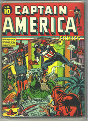 Captain America Comics #10 (1941 - 1954) Comic Book Value