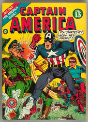 Captain America Comics #13 (1941 - 1954) Comic Book Value