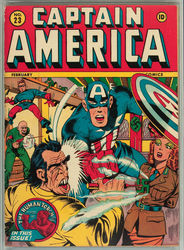 Captain America Comics #23 (1941 - 1954) Comic Book Value