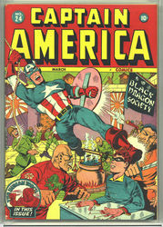 Captain America Comics #24 (1941 - 1954) Comic Book Value