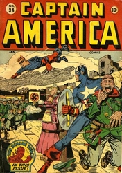 Captain America Comics #34 (1941 - 1954) Comic Book Value