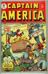 Captain America Comics #40 (1941 - 1954) Comic Book Value