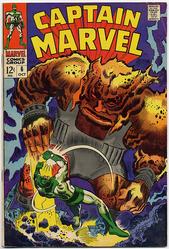 Captain Marvel #6 (1968 - 1979) Comic Book Value