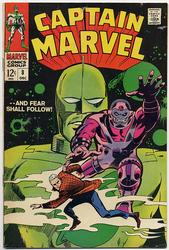 Captain Marvel #8 (1968 - 1979) Comic Book Value