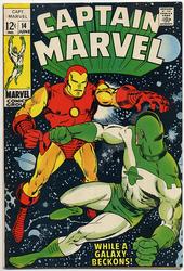 Captain Marvel #14 (1968 - 1979) Comic Book Value