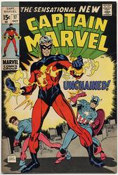 Captain Marvel #17 (1968 - 1979) Comic Book Value