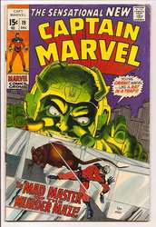 Captain Marvel #19 (1968 - 1979) Comic Book Value