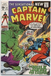 Captain Marvel #21 (1968 - 1979) Comic Book Value