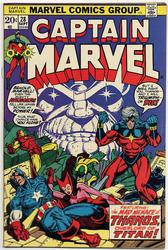 Captain Marvel #28 (1968 - 1979) Comic Book Value