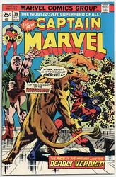 Captain Marvel #39 (1968 - 1979) Comic Book Value