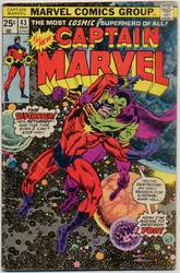 Captain Marvel #43 (1968 - 1979) Comic Book Value