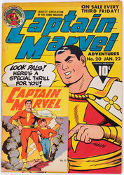 Captain Marvel Adventures #20 With Miniature (1941 - 1953) Comic Book Value