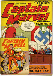 Captain Marvel Adventures #21 With Miniature (1941 - 1953) Comic Book Value
