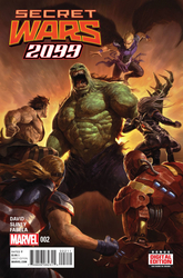 Secret Wars 2099 #2 Rapoza Cover (2015 - 2015) Comic Book Value