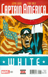 Captain America: White #1 Sale Cover (2015 - 2016) Comic Book Value