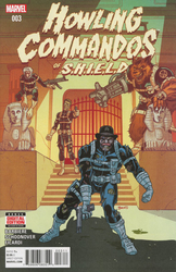 Howling Commandos of S.H.I.E.L.D. #3 Schoonover Cover (2015 - 2016) Comic Book Value